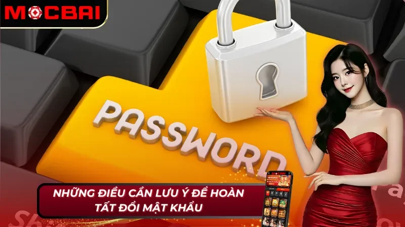 Chú ý gì trong cách đổi mật khẩu Mocbai