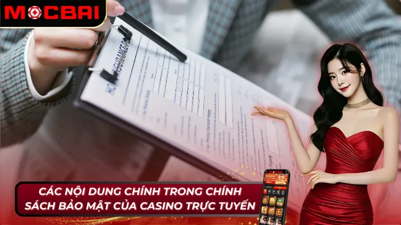 Nội dung chính sách bảo mật Mocbai 