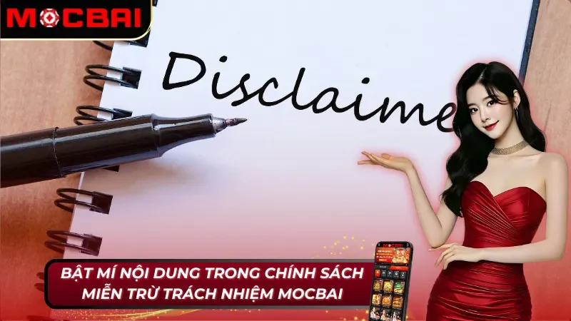 Nội dung của tuyên bố miễn trừ trách nhiệm Mocbai