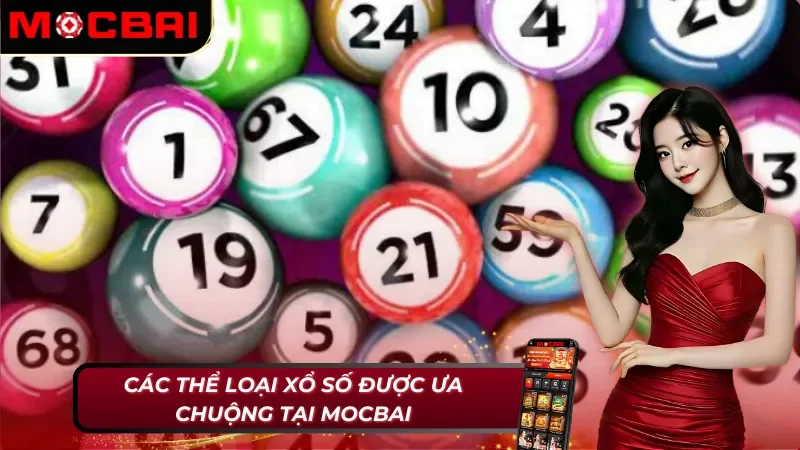 Xổ số Mocbai với các thể loại đa dạng